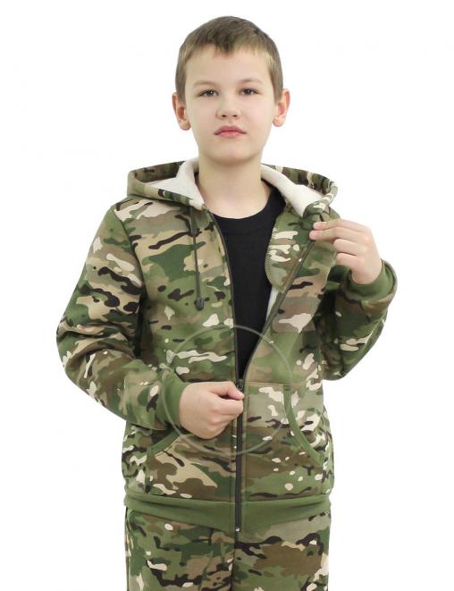 Костюм детский СТАЛКЕР RS тк.Футер с начёсом цв.Мультикам