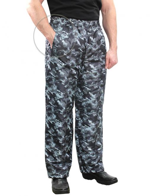 Брюки утеплённые ВИХРЬ RS тк.Оксфорд цв.Серый КМФ