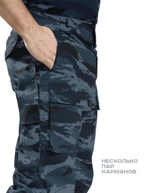 Костюм СПЕЦНАЗ тк.Рип-стоп цв.Серый Камыш