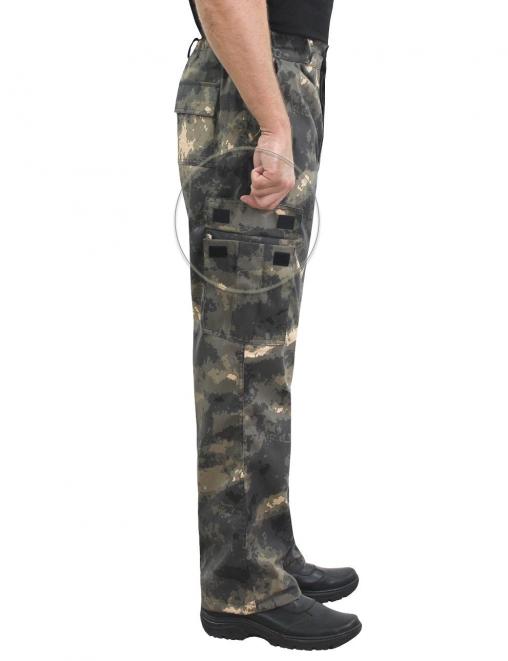 Брюки УНИВЕРСАЛ RS тк.Смесовая цв.BLUR 2092