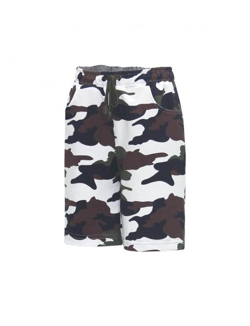 Шорты детские цв.Бело-зелёный 3978