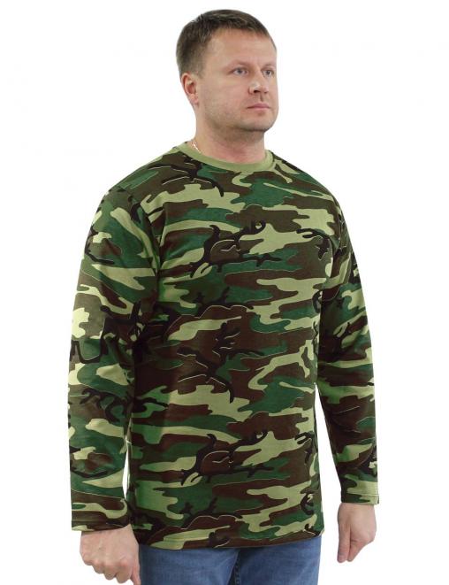 Толстовка тк.Футер 3-х нитка с начёсом RS цв.Зеленый КМФ