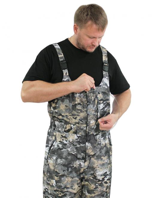 Костюм зимний НОРД тк.Дюспа/Мембрана цв.Полигон