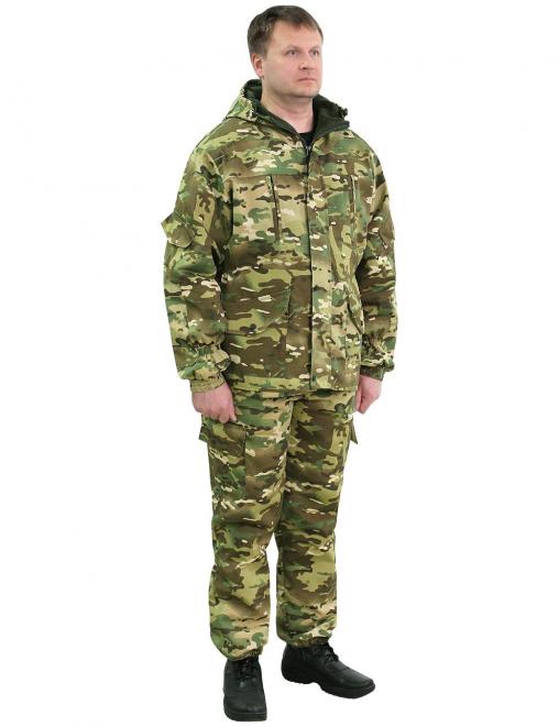 Костюм ГОРКА-ДЕМИ РУБЕЖ тк.Грета рип-стоп цв.Мультикам