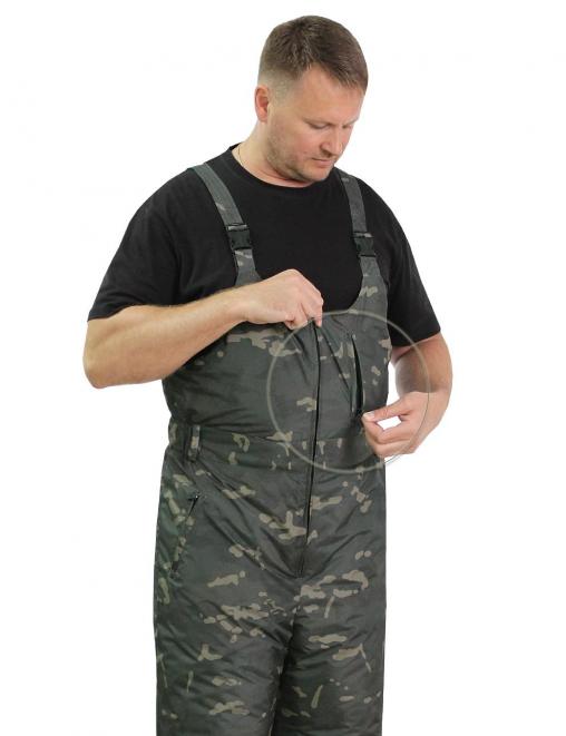 Костюм зимний НОРД тк.Дюспа цв.Мультикам граффит