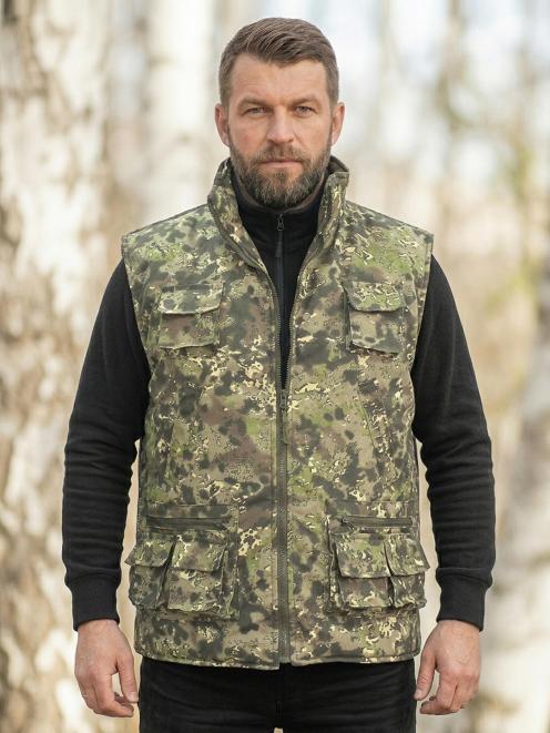 Жилет утеплённый БУРАН RS тк.Смесовая цв.BLUR 1332