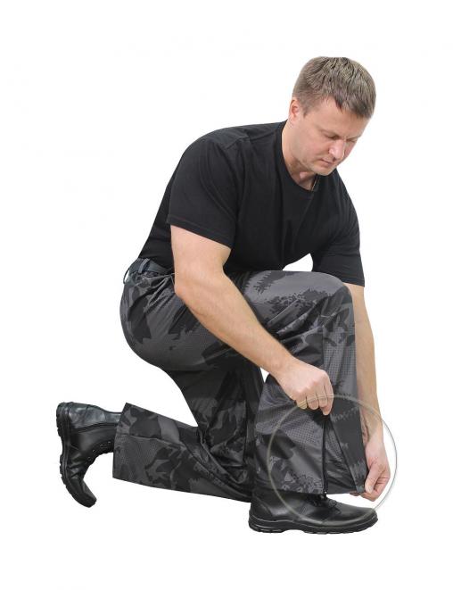 Костюм ТАЙГА-DEMI RS тк.Polarfleece цв.Black ambit