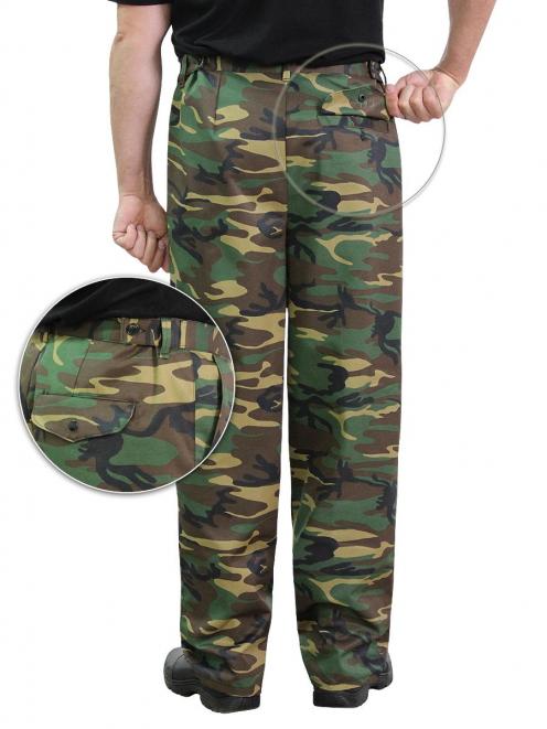 Костюм СТРАЖ тк.Смесовая цв.Зеленый КМФ