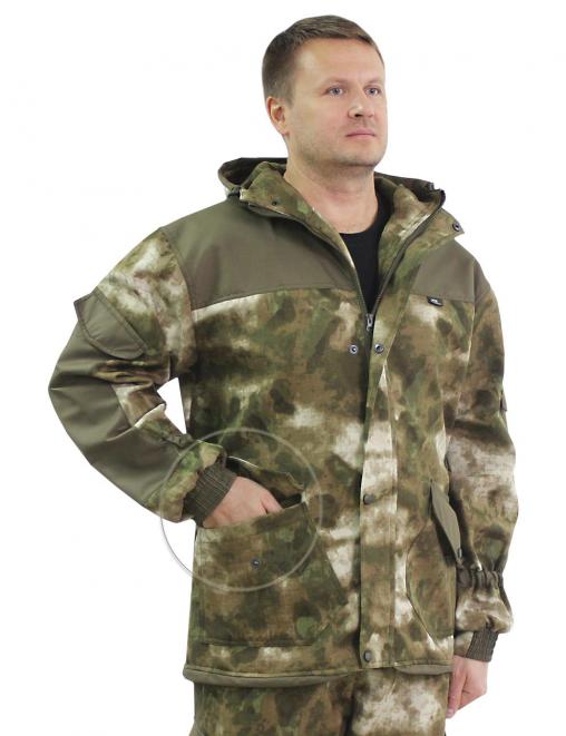 Костюм ГОРКА-ДЕМИ  RS тк.Polarfleece рип-стоп цв.Атак зелёный