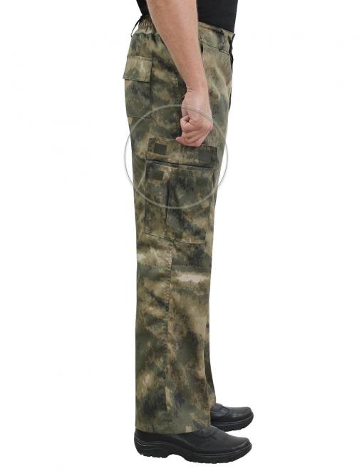 Брюки УНИВЕРСАЛ RS тк.Смесовая цв.Мох Зелёный