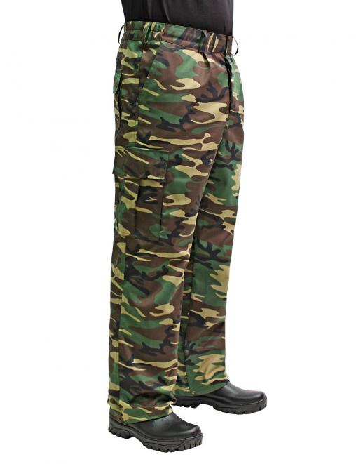 Брюки УНИВЕРСАЛ RS тк.Смесовая цв.Зеленый КМФ