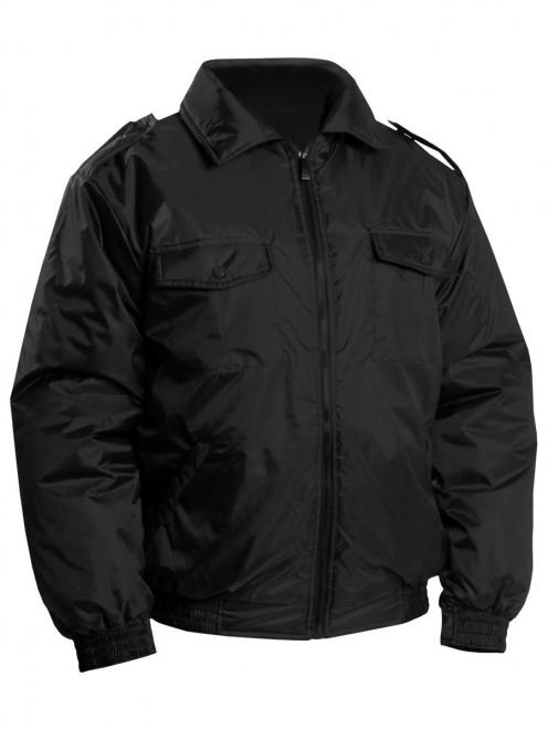 Ветровка ОХРАНА тк.Дюспа цв.Чёрный 