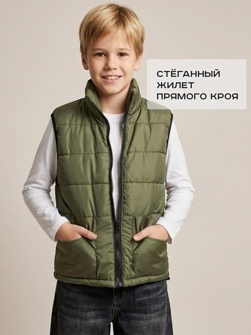 Жилет детский утеплённый RS цв.Олива