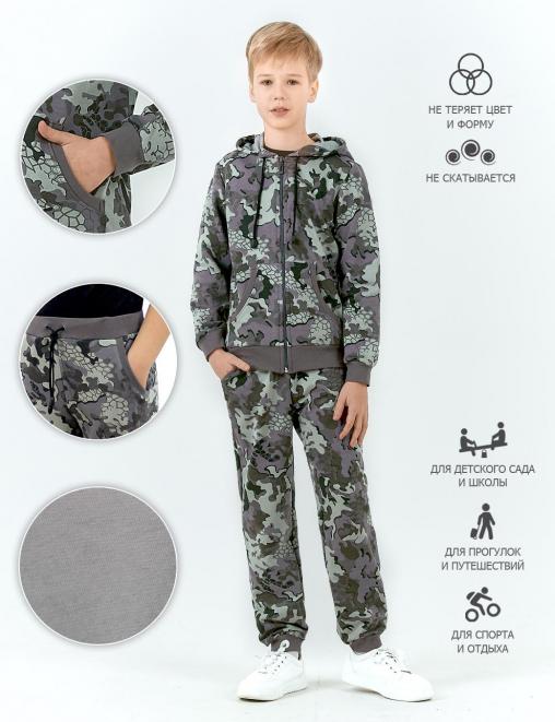 Костюм детский БВР СПОРТ RS тк.Футер цв.BLUR Extra Soft