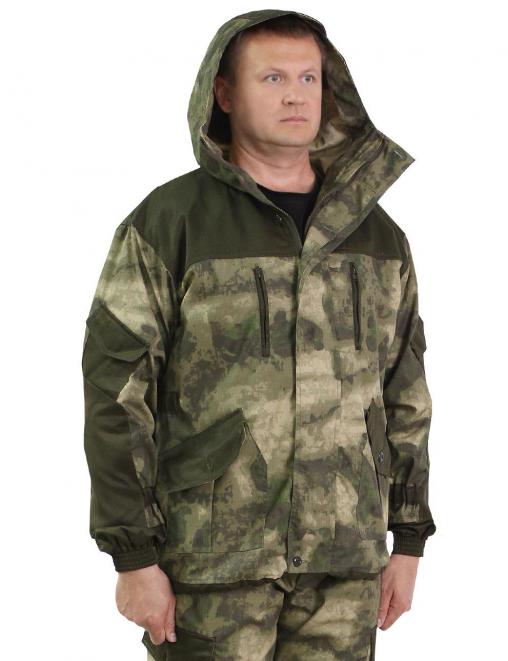 Костюм ГОРКА РУБЕЖ тк.Рип Стоп цв. Атак Зеленый