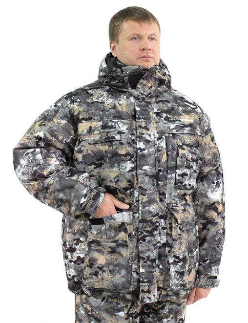 Костюм зимний ФОРЕСТ тк.Алова цв.Полигон