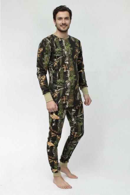 Белье нательное тк.Футер с начёсом цв.Лес