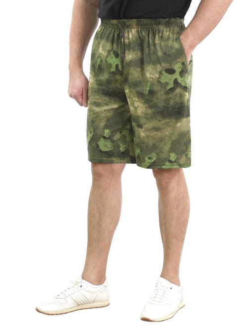 Шорты мужские СТРАЙКЕР цв. Мох/Атак Зелёный