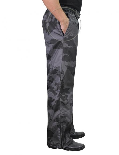 Костюм ТАЙГА-DEMI RS тк.Polarfleece цв.Black ambit