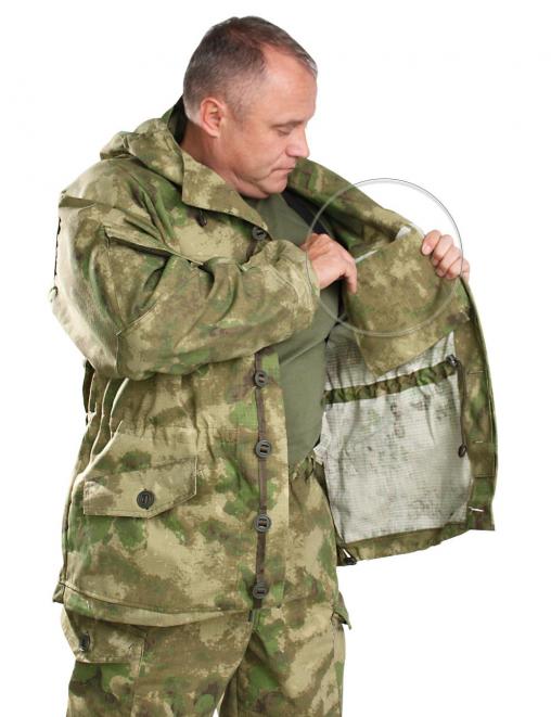 Костюм ГОРКА NEW тк.Рип-стоп цв.Мох/Атак зелёный