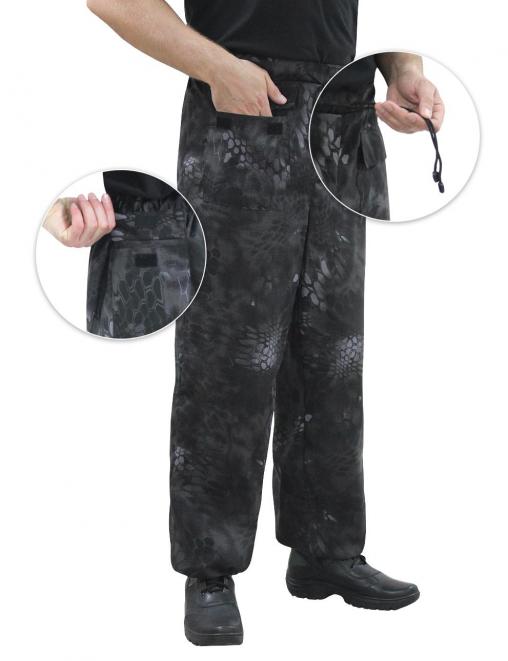 Костюм ТУРИСТ цв.Питон черный