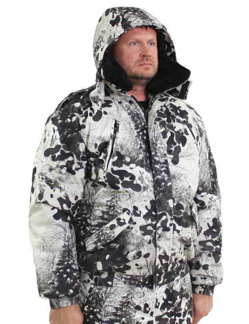 Костюм зимний НОРД RS тк.Алова цв.Matrix белый 2