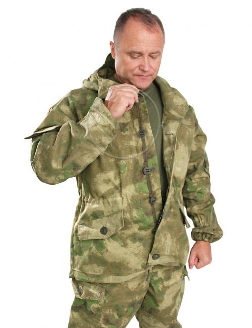 Костюм ГОРКА NEW тк.Рип-стоп цв.Мох/Атак зелёный