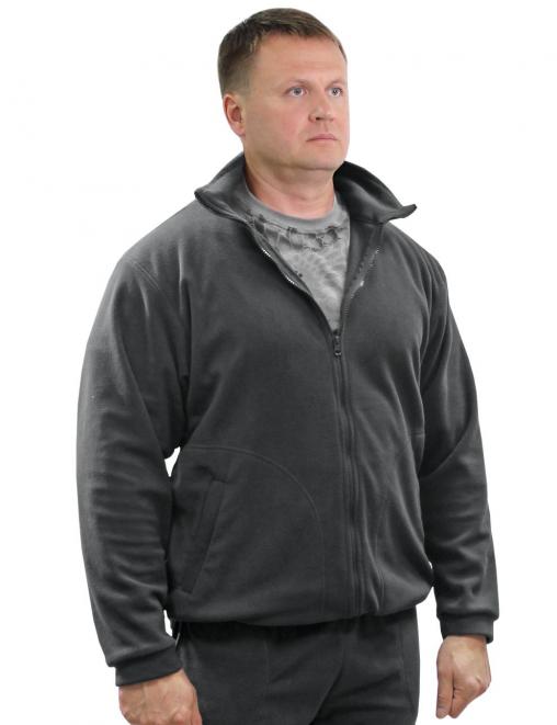 Толстовка Флисовая New цв.Серый