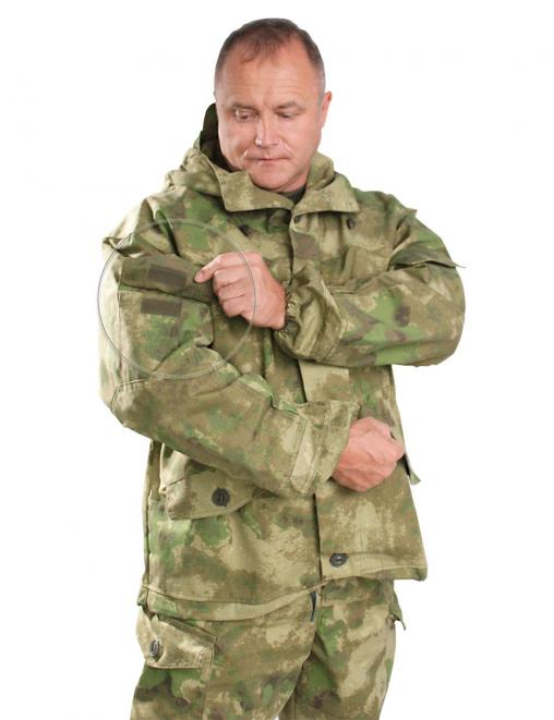 Костюм ГОРКА NEW тк.Рип-стоп цв.Мох/Атак зелёный