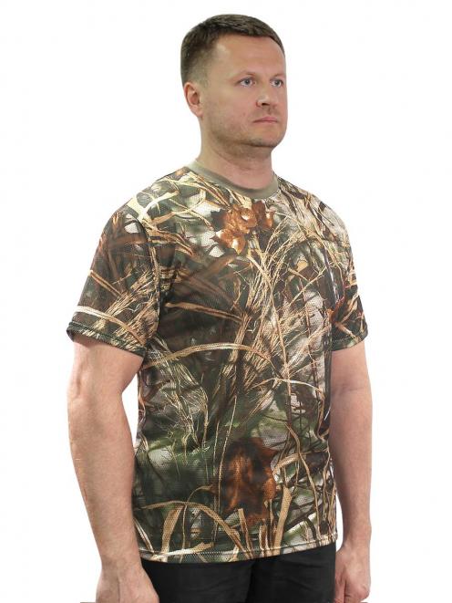 Футболка-сетка цв.Лес