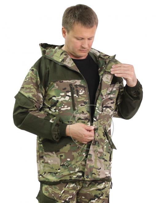 Костюм ГОРКА РУБЕЖ тк.Рип Стоп цв. Мультикам