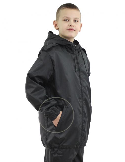 Костюм детский АЛЬФА-DEMI тк.Оксфорд цв.Чёрный 