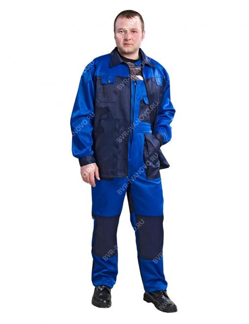 Костюм СПЕЦИАЛИСТ RS цв.Василёк/Синий