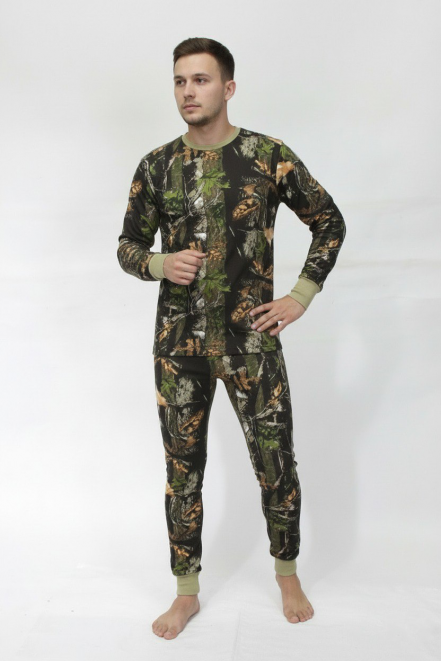 Белье нательное без начёса цв.Лес