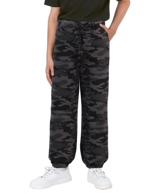 Трико детское спортивное ТОРНАДО тк.Футер 2-х нитка цв.Черный КМФ Рубеж