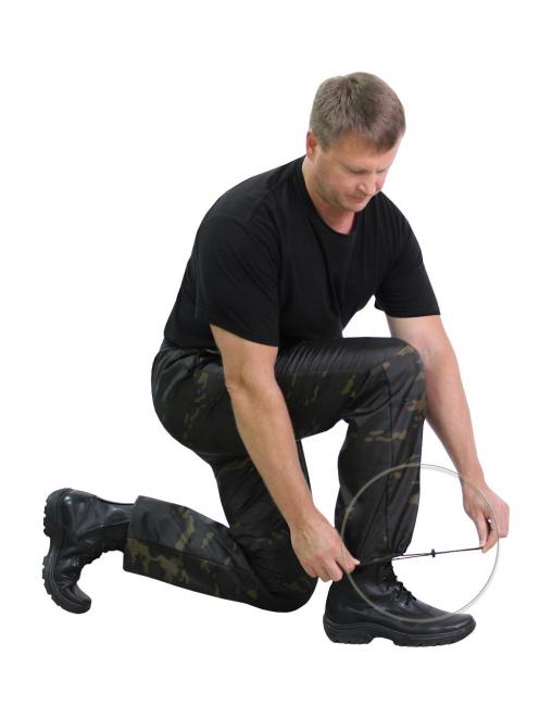 Костюм ДЕМИСЕЗОННЫЙ ГОРИЗОНТ тк.Полифлис мини цв.Мультикам Черный