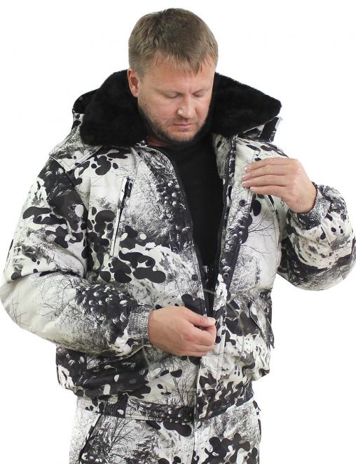 Костюм зимний НОРД RS тк.Алова цв.Matrix белый 2