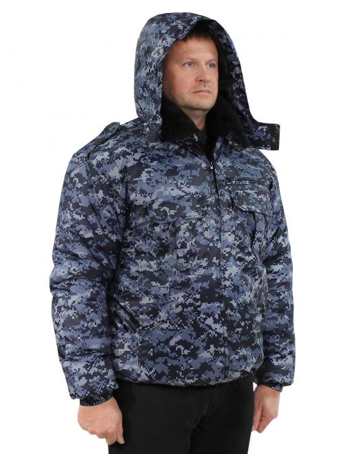 Куртка ПОЛИГОН тк.Оксфорд цв.Цифра Синяя
