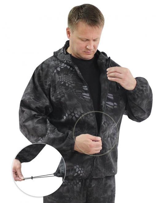 Костюм ТУРИСТ цв.Питон черный