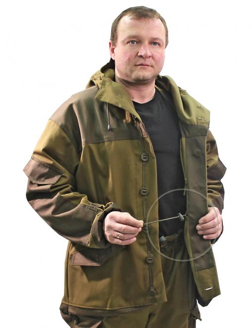 Костюм ГОРКА NEW тк.Палатка с накладками