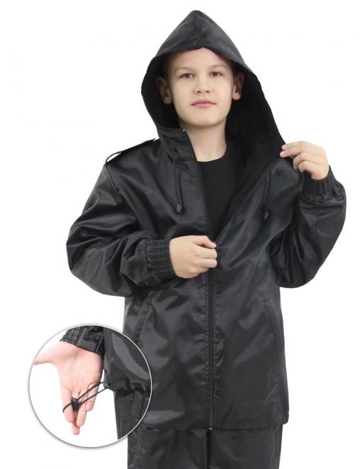 Костюм детский АЛЬФА-DEMI тк.Оксфорд цв.Чёрный 