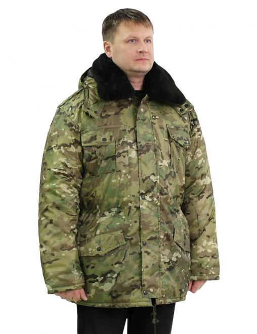 Маскхалат Генерал Мороз на молнии зимний камуфляж белый - купить за 1 руб. в Петербурге
