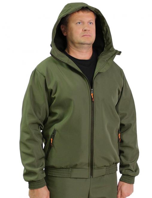 Костюм ДЕМИСЕЗОННЫЙ ГОРИЗОНТ тк.Полифлис цв.Хаки