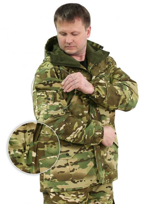 Костюм ГОРКА-8 ДЕМИ тк.Гретта Рип-стоп цв.Мультикам