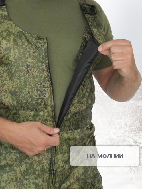 Полукомбинезон утеплённый тк.Оксфорд цв.Цифра 