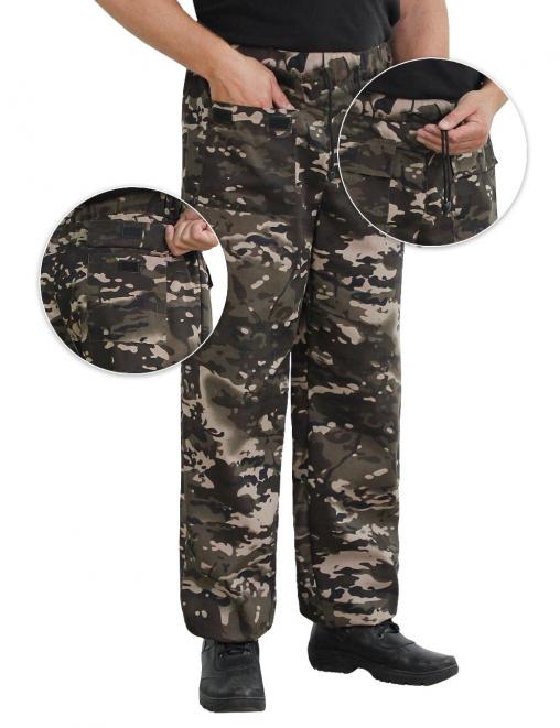 Костюм ТУРИСТ RS цв.Мультикам коричневый