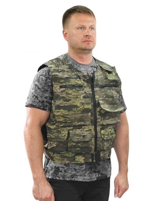Жилет ОХОТА тк.Рип-стоп цв.Тигр