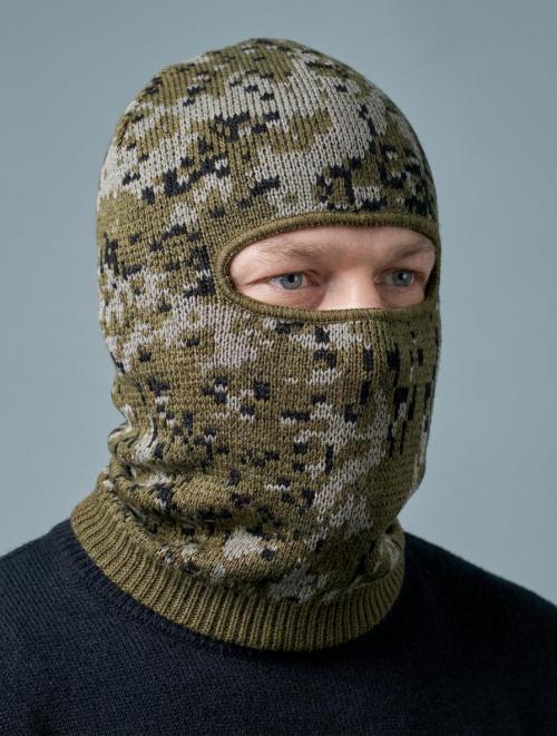 Подшлемник вязаный цв.Цифра