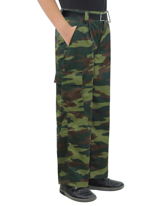 Брюки детские ВОЕННО-ПОЛЕВЫЕ цв.Флора