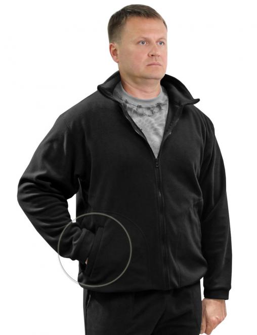 Толстовка Флисовая New цв.Чёрный